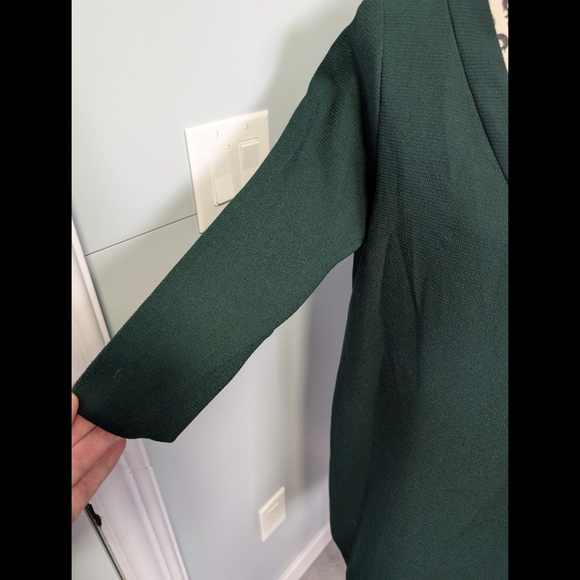 Mango Suit Forest Green Dress Size 8 - Picture 5 of 9